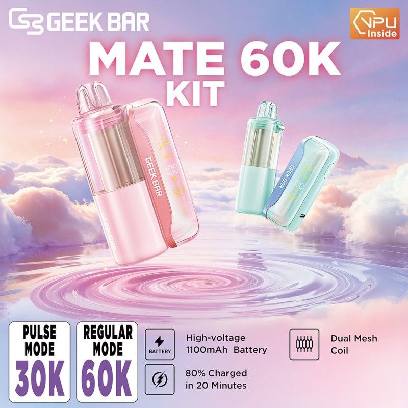 Geek Bar Mate 60K Disposable + Power Dock Group Image