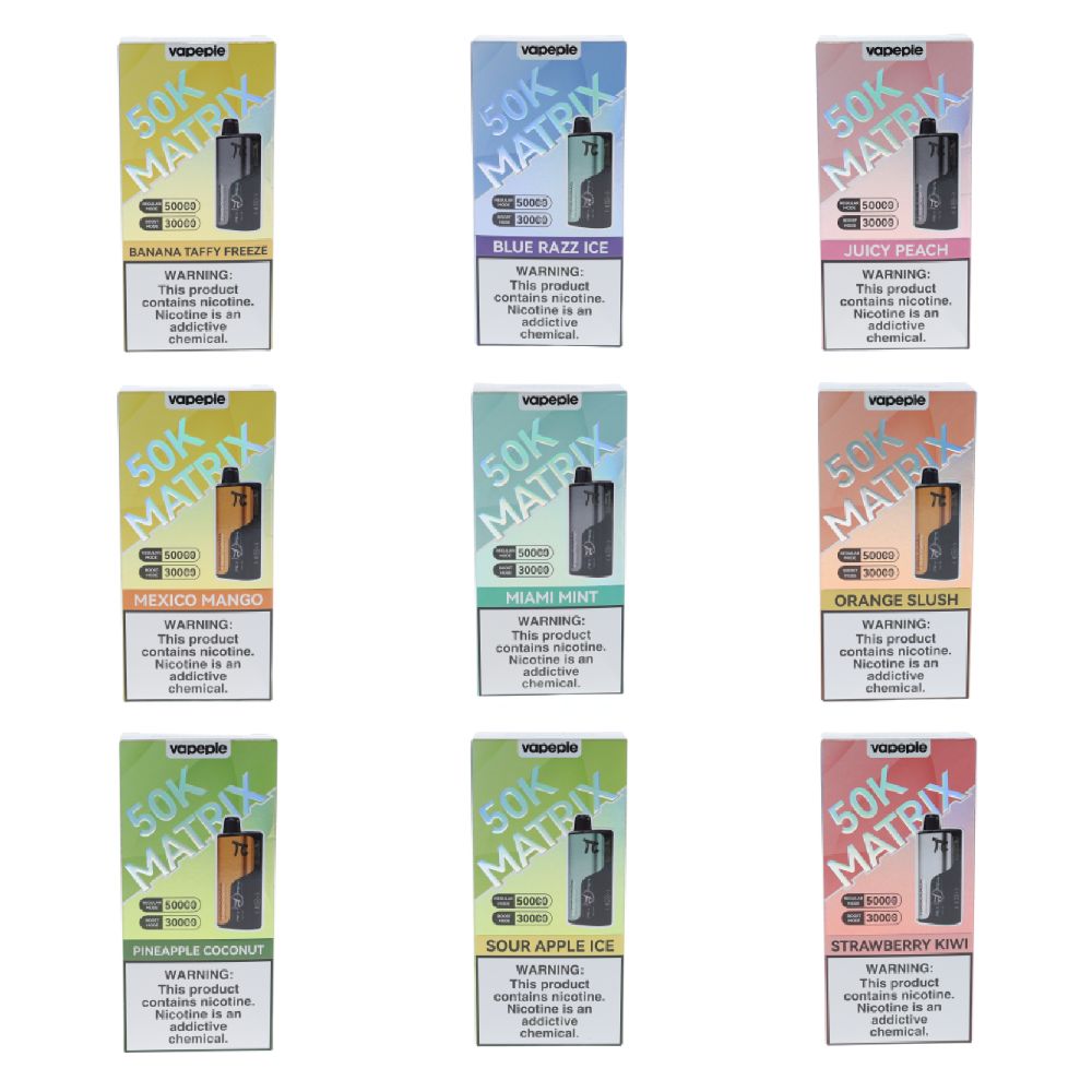 Vapepie Matrix 50K Disposable Group Image
