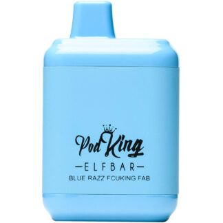 EBDESIGN/Pod King XC5000 Disposable 40mg Blue Razz Fcuking Fab
