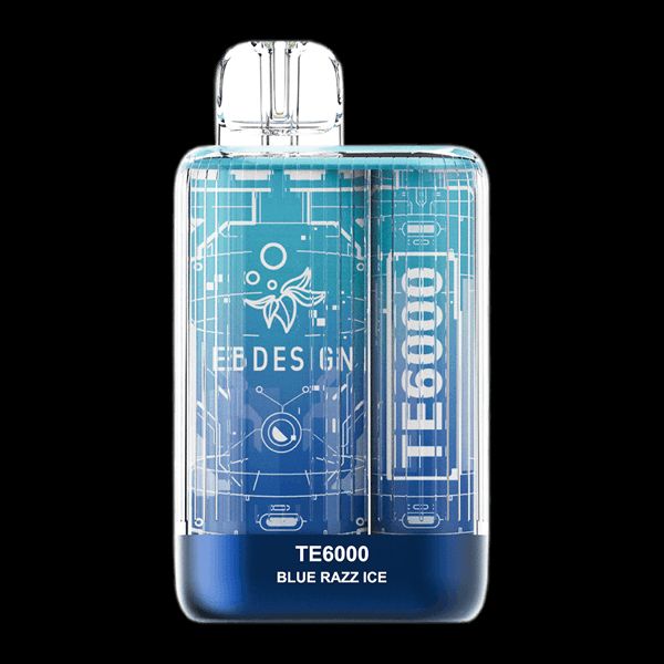 EBDESIGN TE6000 Disposable 40mg Blue Razz Ice