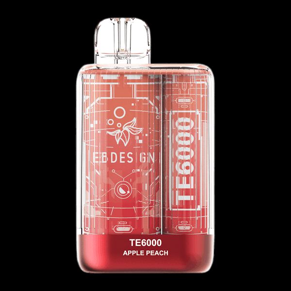 EBDESIGN TE6000 Disposable 40mg Apple Peach