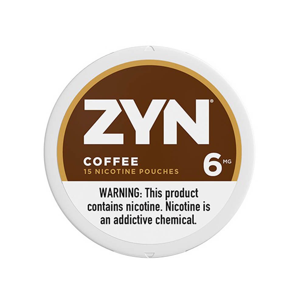 ZYN Nicotine Pouches (5-Can Pack) Coffee 6mg