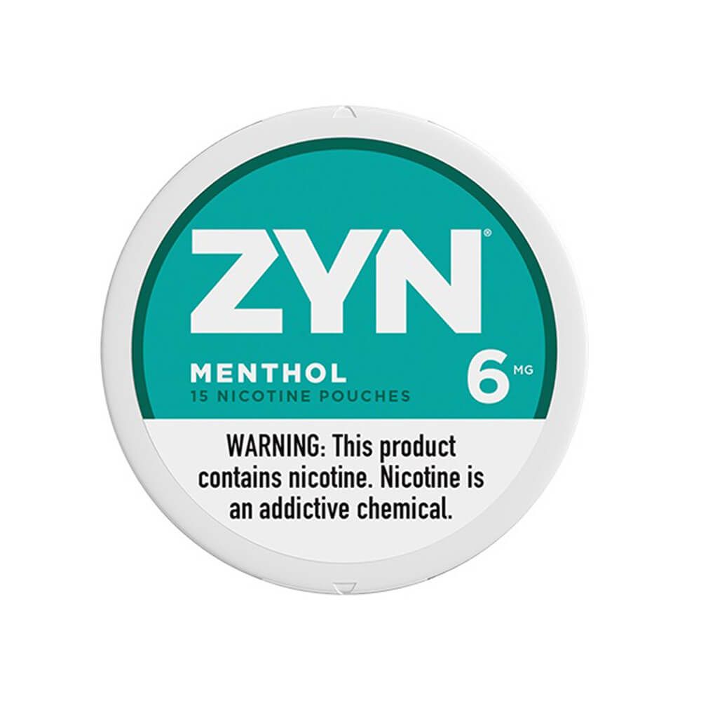 ZYN Nicotine Pouches (5-Can Pack)
ZYN Nicotine Pouches (5-Can Pack) Menthol 6mg