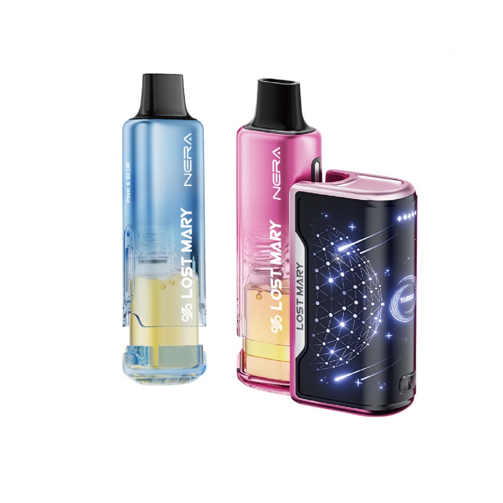 Lost Mary Nera Fullview 70K Puff Disposable Pink & Blue