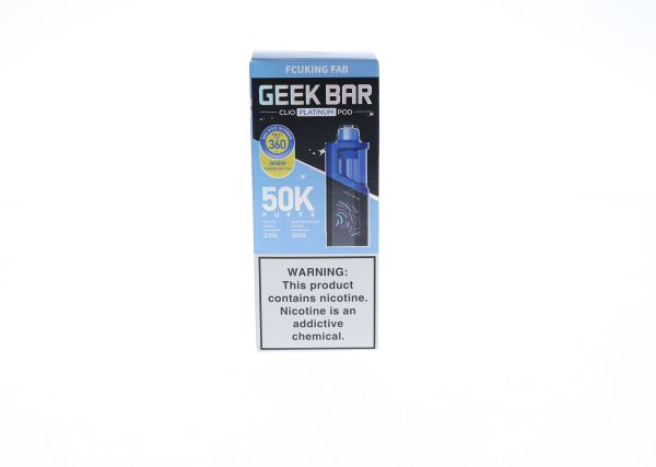Geek Bar Clio Platinum Disposable Pod Only with packaging