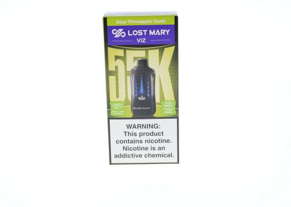 Lost Mary VIZ 55K Disposable Sour Pineapple Gush