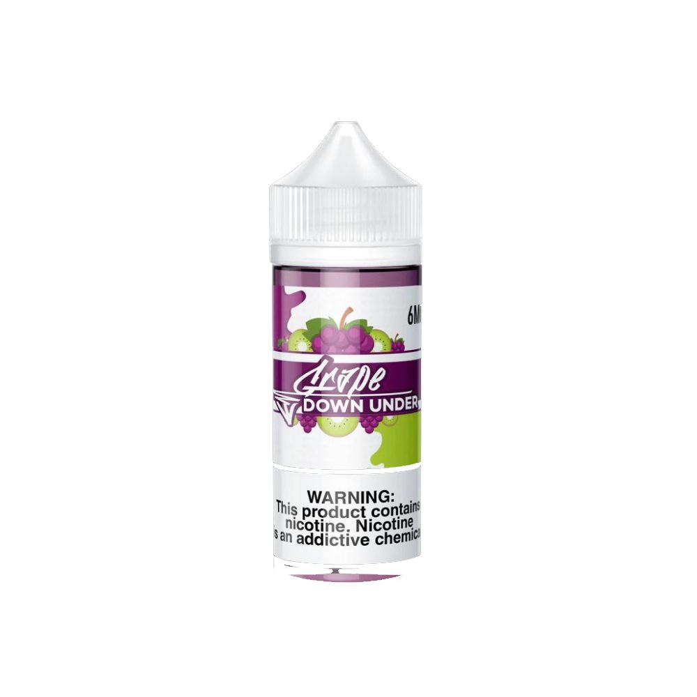 Grape Down Under VPGNS 100mL 6mg bottle