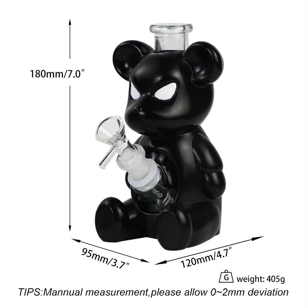 Non branded H649 7" Violent Bear Water Pipe