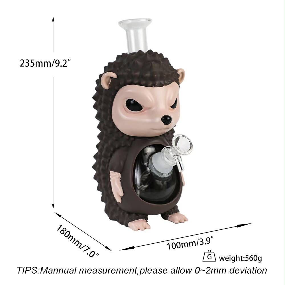 Non branded H643 10" Hedgehog Water Pipe