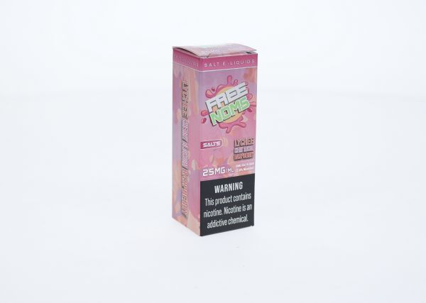 Lychee Cherry Blossom Raspberry Nomenon Salts 30mL 25mg packaging