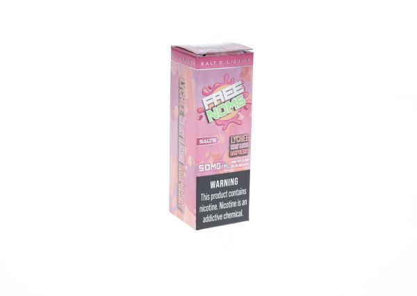 Lychee Cherry Blossom Raspberry Nomenon Salts 30mL 50mg packaging