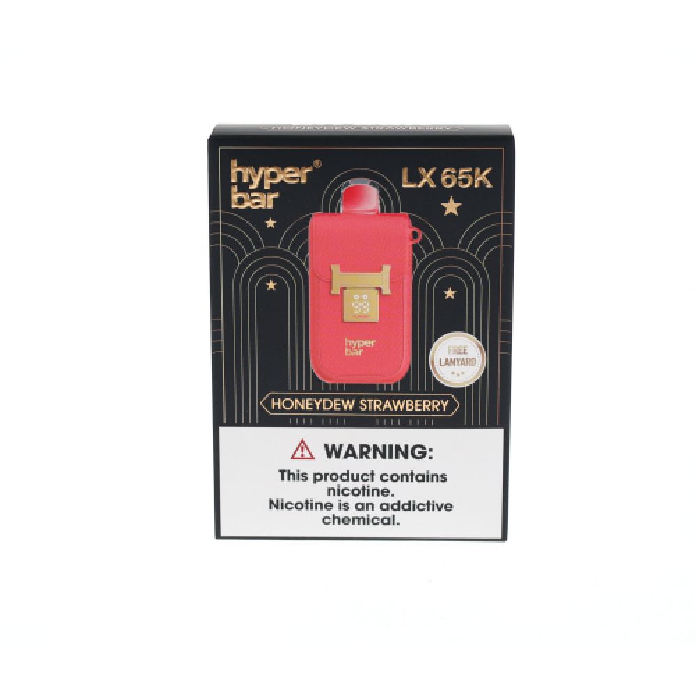 Hyper Bar LX65K 65KPuff Disposable Honeydew Strawberry