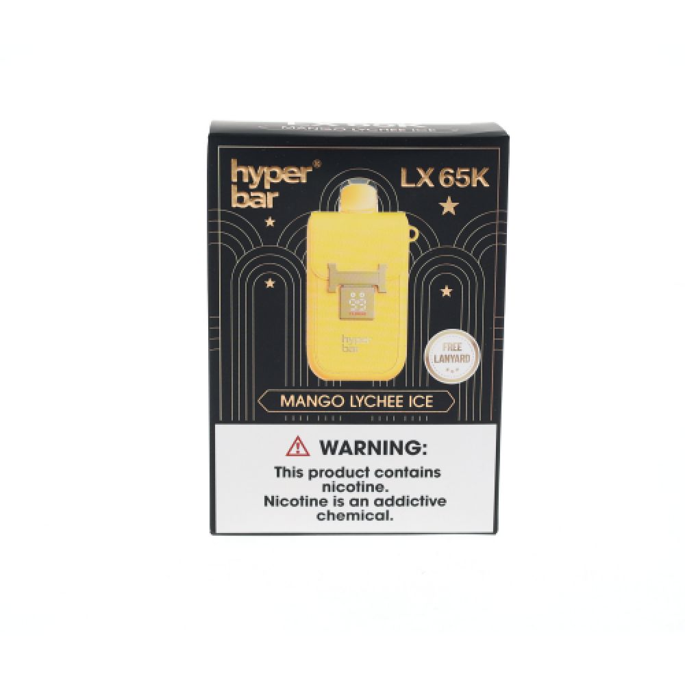Hyper Bar LX65K 65KPuff Disposable Mango Lychee Ice
