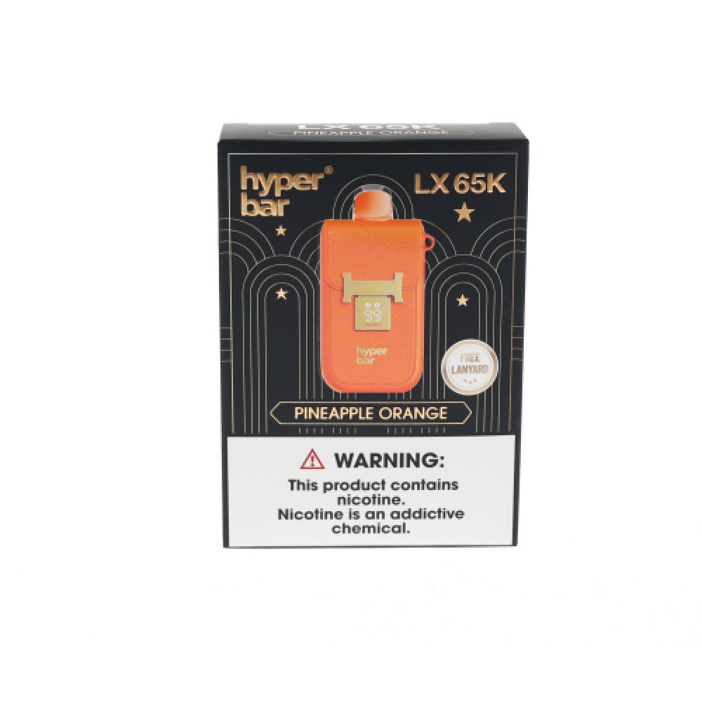 Hyper Bar LX65K 65KPuff Disposable Pineapple Orange