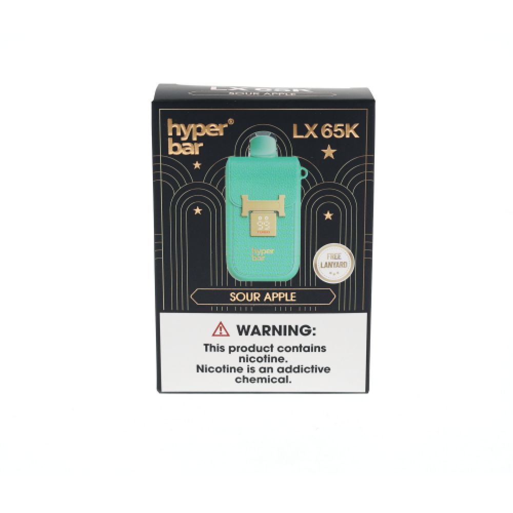 Hyper Bar LX65K 65KPuff Disposable Sour Apple