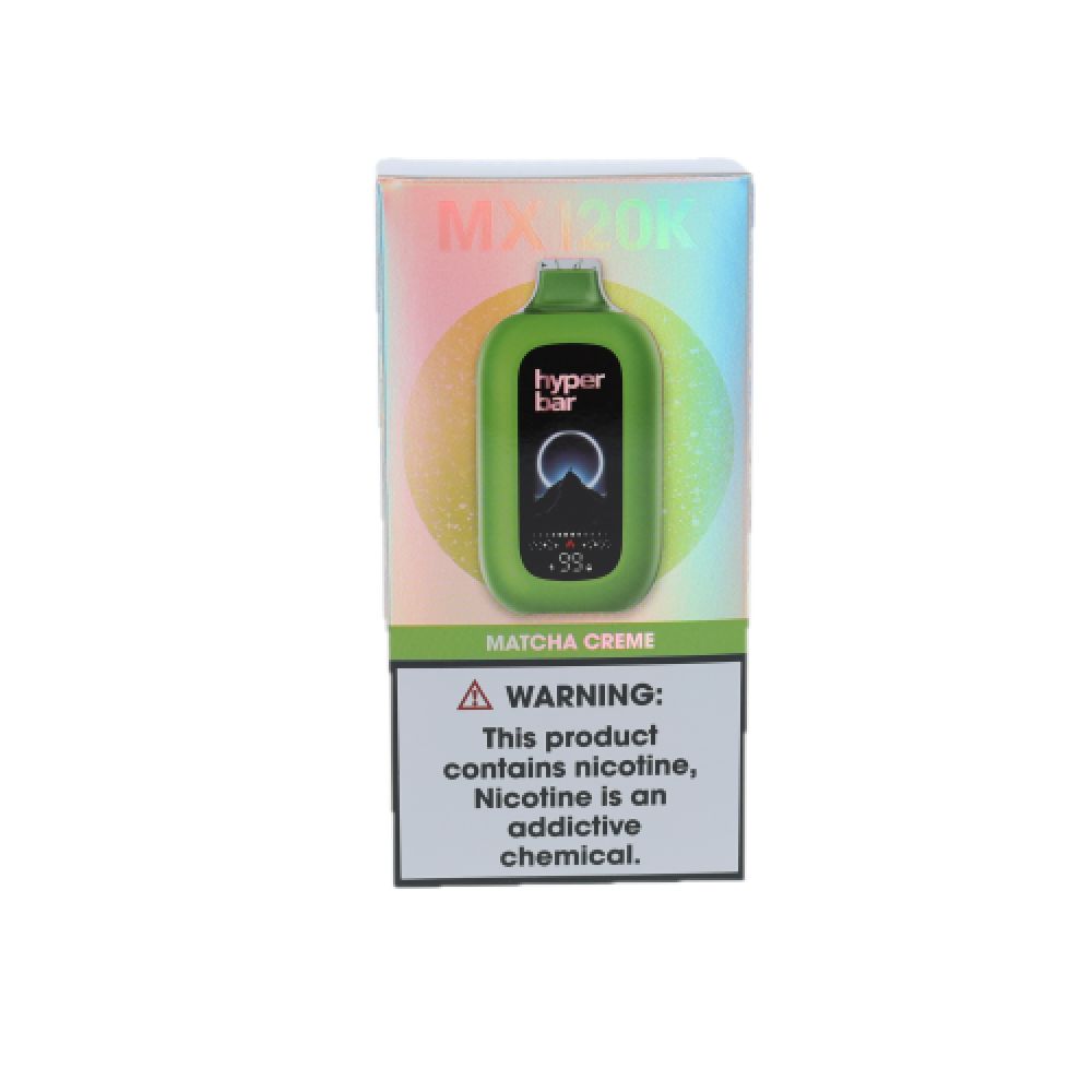 Hyper Bar MX120K 120KPuff Disposable Matcha Creme