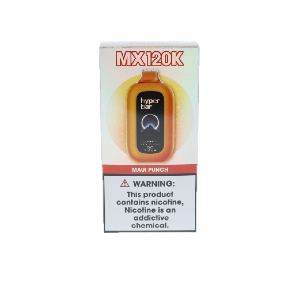 Hyper Bar MX120K 120KPuff Disposable Maui Punch