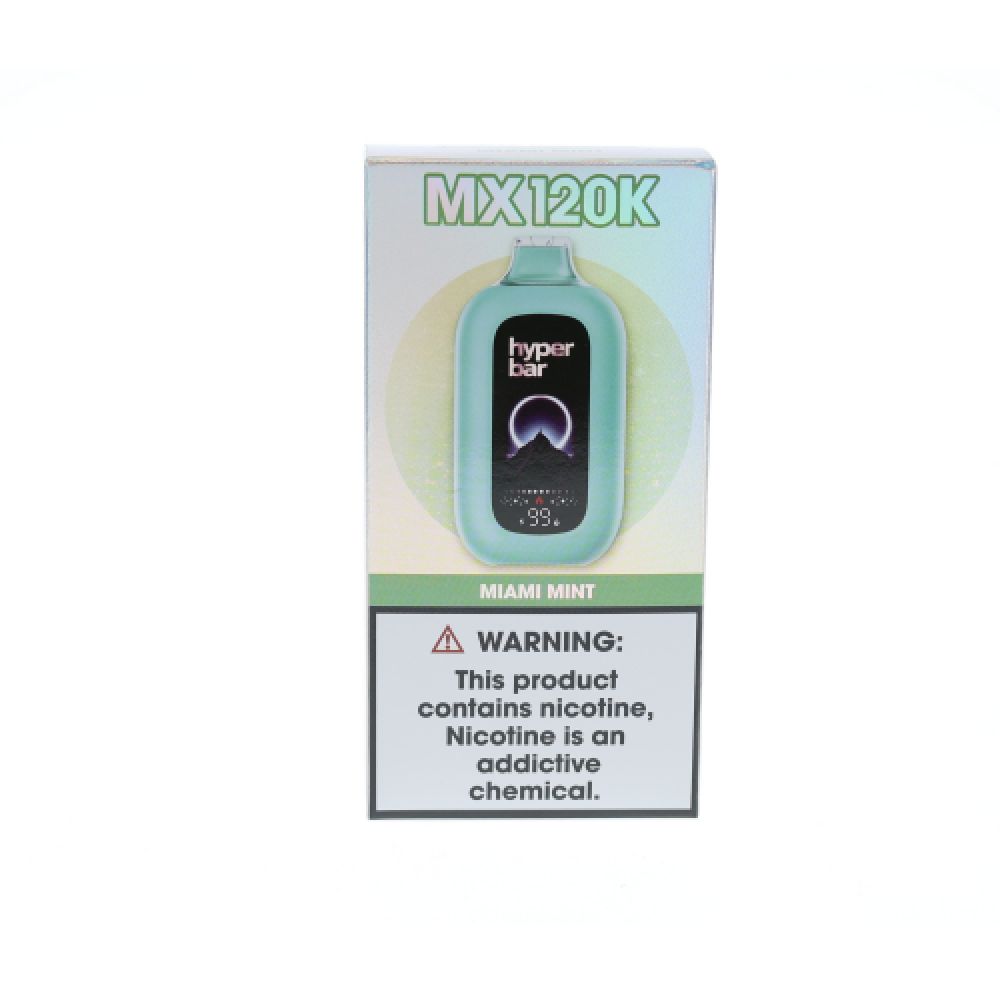 Hyper Bar MX120K 120KPuff Disposable Miami Mint