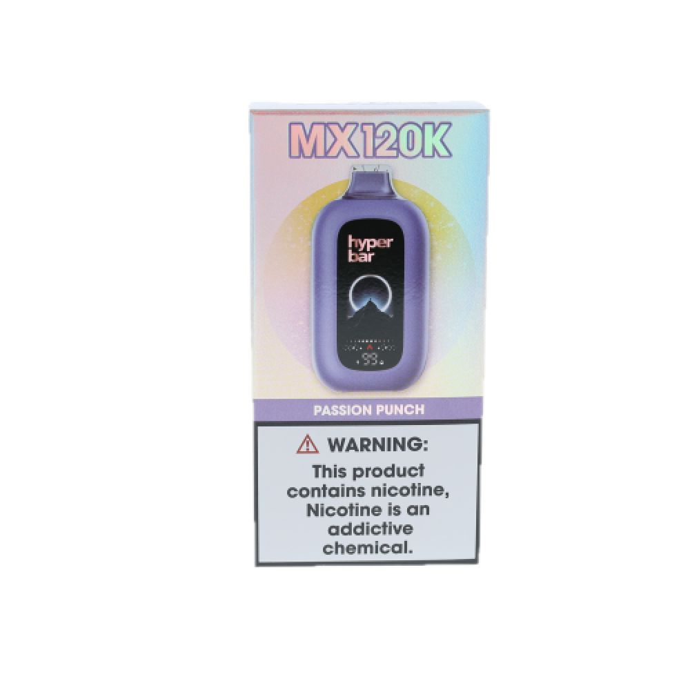 Hyper Bar MX120K 120KPuff Disposable Passion Punch