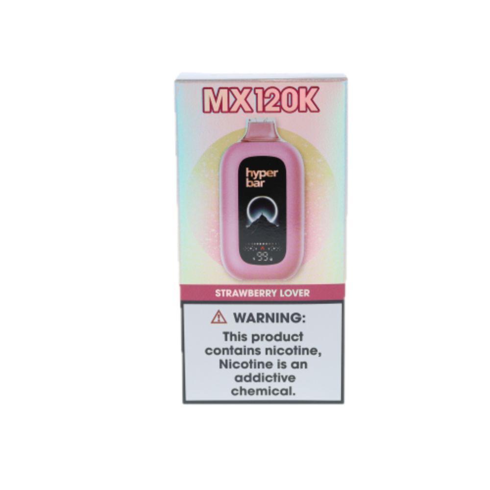 Hyper Bar MX120K 120KPuff Disposable Strawberry Lover