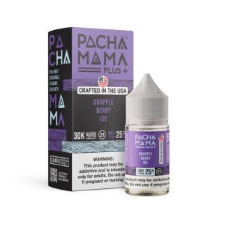 Grapple Berry Ice Pachamama+ Nixodine Salts 30mL 25mg with packaging
