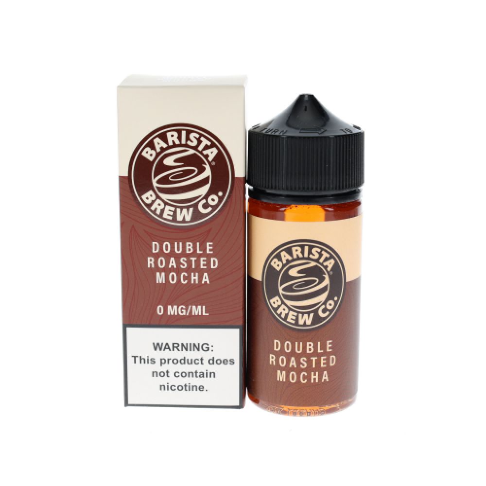 Double Roasted Mocha Barista Brew 100mL 0mg with packaging
