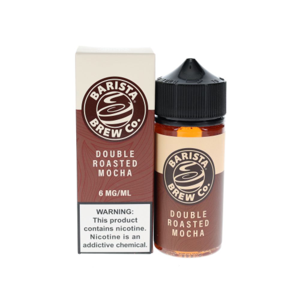 Double Roasted Mocha Barista Brew 100mL 6mg with packaging