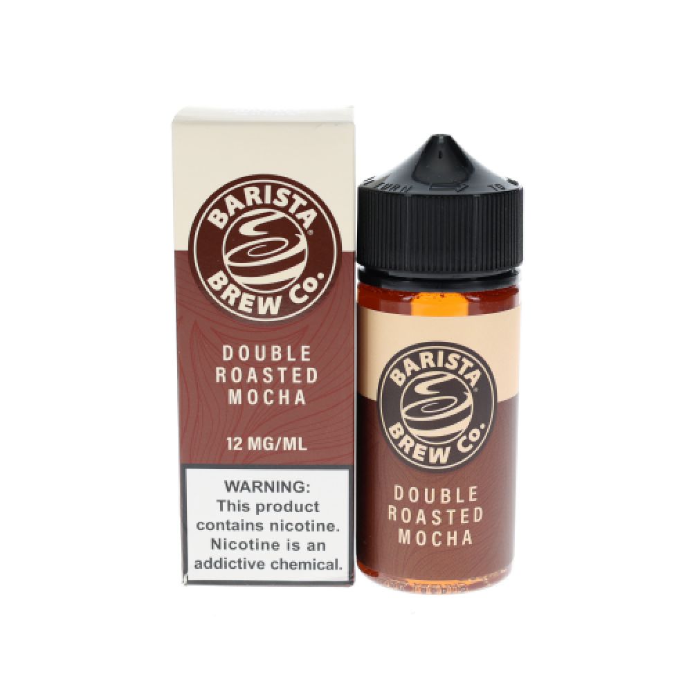 Double Roasted Mocha Barista Brew 100mL 12mg with packaging