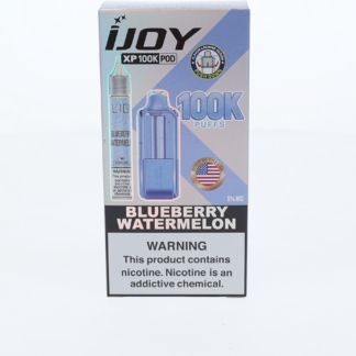iJoy XP100K 100K Disposable Pod + 15mL Liq Salts Blueberry Watermelon packaging