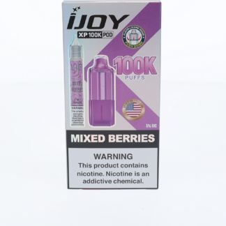 iJoy XP100K 100K Disposable Pod + 15mL Liq Salts Mixed Berries packaging