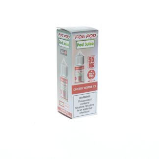 Cherry Bomb Ice Pod Juice x Fog Pod Salts 30mL 55mg packaging