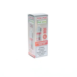 Strawberry Kiwi Ice Pod Juice x Fog Pod Salts 30mL 35mg packaging