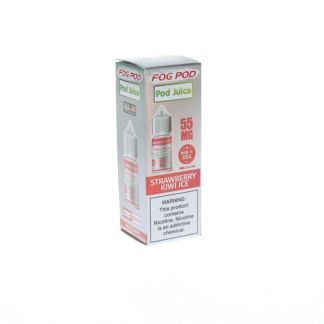 Strawberry Kiwi Ice Pod Juice x Fog Pod Salts 30mL 55mg packaging