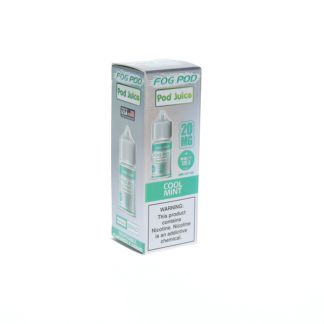 Cool Mint Pod Juice x Fog Pod Salts 30mL 20mg packaging