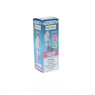 Sour Blue Dust Ice Pod Juice x Fog Pod Salts 30mL 35mg packaging