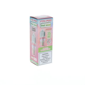 Frozen Watermelon Pod Juice x Fog Pod Salts 30mL 35mg packaging