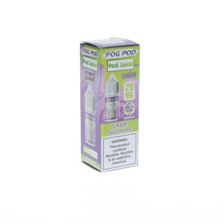 Grape Slush Ice Pod Juice x Fog Pod Salts 30mL 20mg packaging