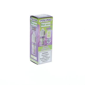 Grape Slush Ice Pod Juice x Fog Pod Salts 30mL 35mg packaging