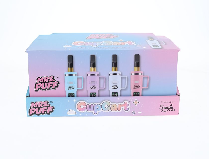 Smyle Mrs. Puff Cup Cart (SAS) Assorted