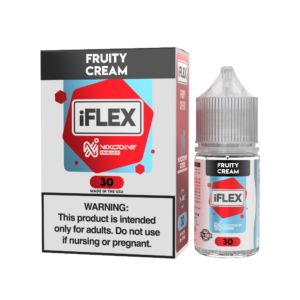 Fruity Cream Juice Head iFlex Nixodine Salts 30mL 30mg with packaging