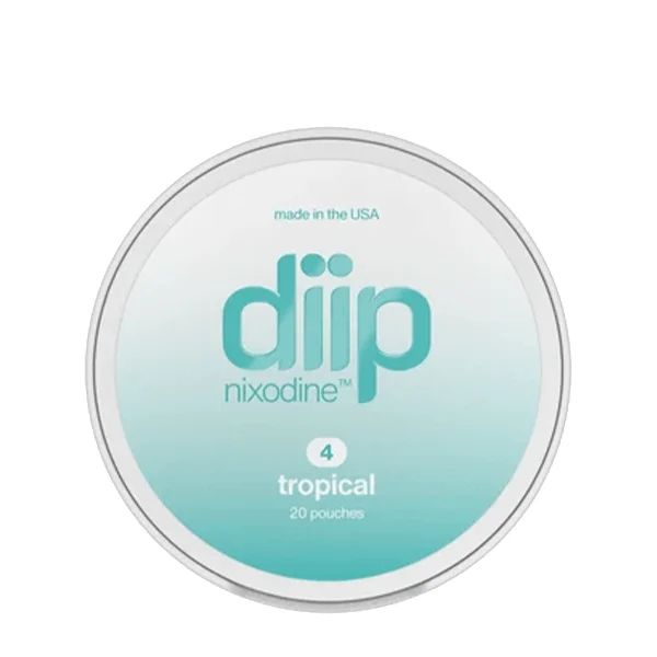 DIIP Nicotine Pouches (DSPLY 5pc)(20ct Can) Tropical