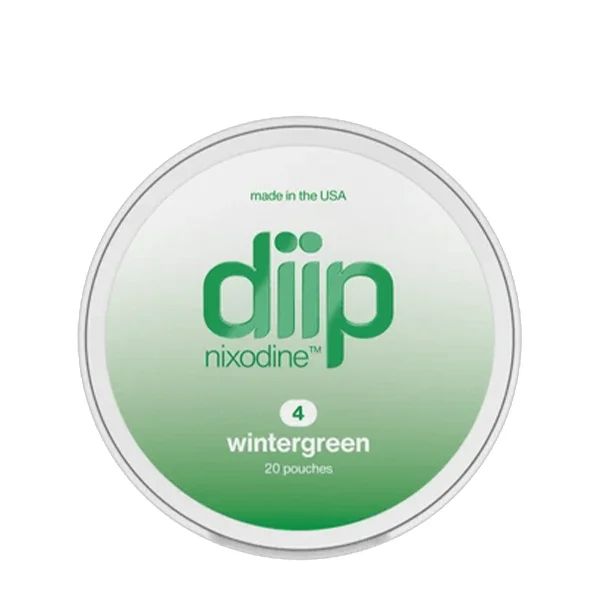 DIIP Nicotine Pouches (DSPLY 5pc)(20ct Can) Wintergreen