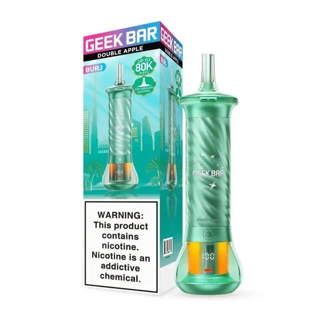 Geek Bar Burj 80K Disposable Double Apple