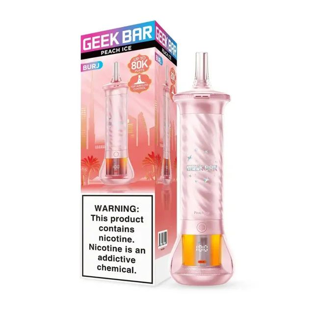 Geek Bar Burj 80K Disposable Peach Ice