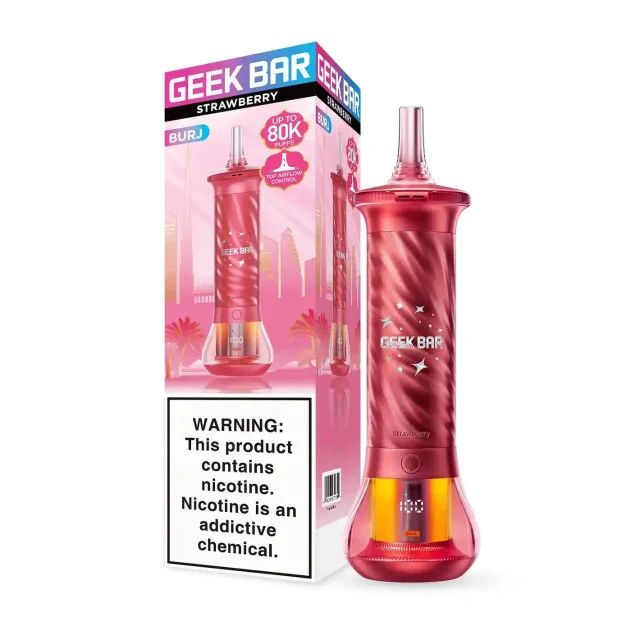 Geek Bar Burj 80K Disposable Strawberry