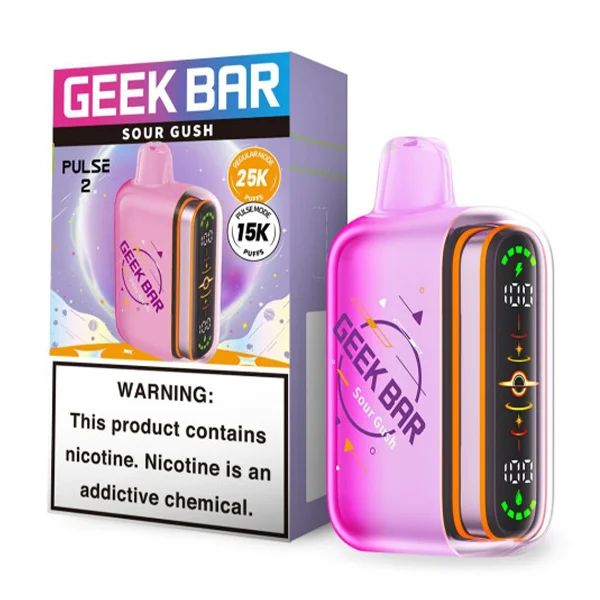 Geek Bar Pulse 2 25K Disposable Hubba Edt. Sour Gush