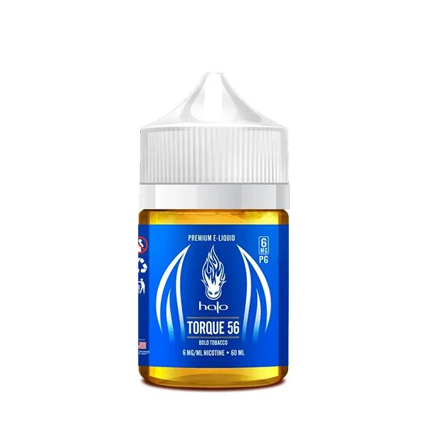 Torque 56 Halo Eliquid 60mL 6mg bottle