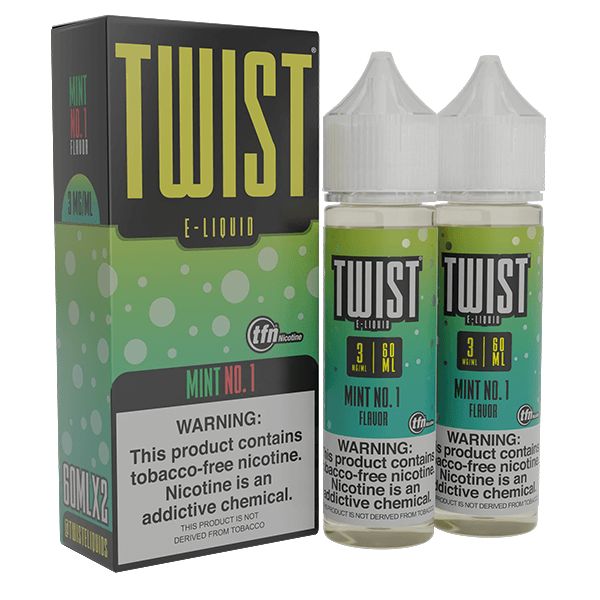 Mint No. 1 by Twist TFN Series (x2 60mL) 120mL thumbnail