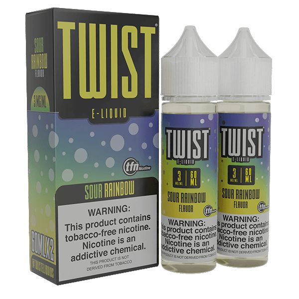 Sour Rainbow by Twist TFN Series (x2 60mL) 120mL thumbnail