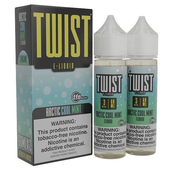 Arctic Cool Mint by Twist TFN Series (x2 60mL) 120mL thumbnail